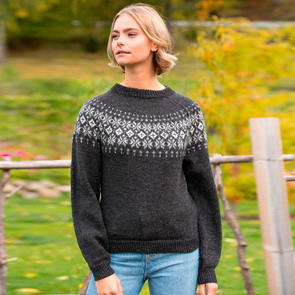 Dam Tröja Löst Sittande Hjärtdesign Viskos Nylon Polyester main image 1